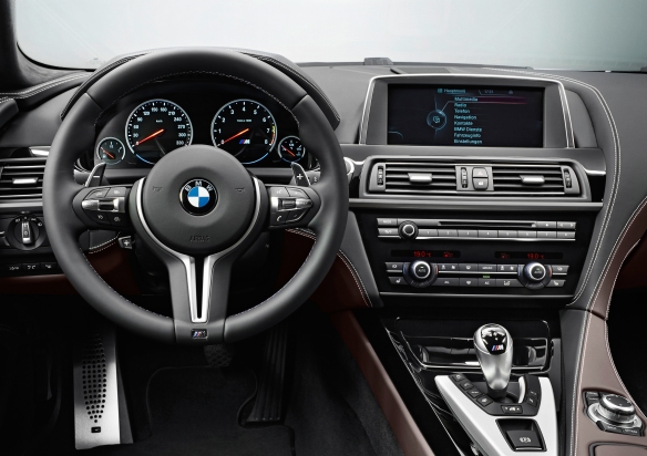 2013 BMW m6 gran coupe driver side interior