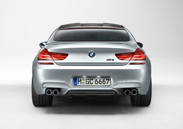 2013 BMW m6 gran coupe rear exterior